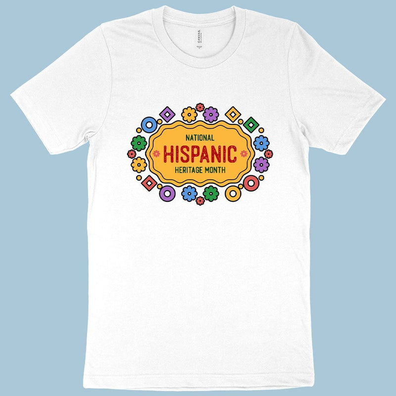 National Hispanic Heritage Month T-Shirt - Spanish T-Shirt - Carbone&