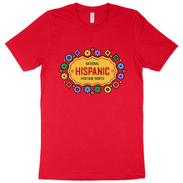 National Hispanic Heritage Month T-Shirt - Spanish T-Shirt - Carbone's Marketplace