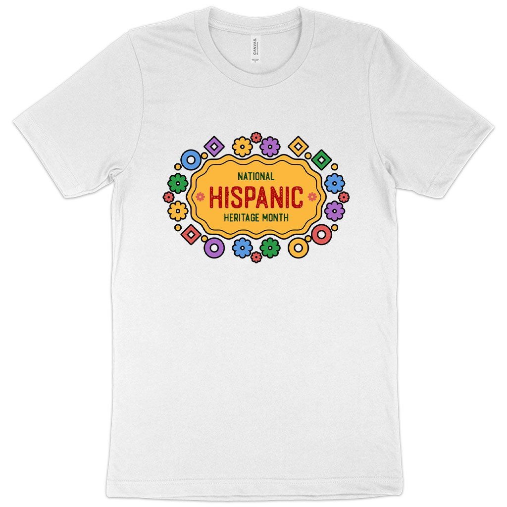 National Hispanic Heritage Month T-Shirt - Spanish T-Shirt - Carbone's Marketplace