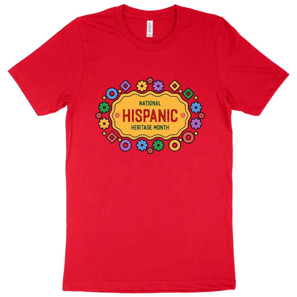 National Hispanic Heritage Month T-Shirt - Spanish T-Shirt - Carbone's Marketplace