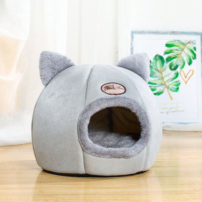 New Deep Sleep Comfort In Winter Cat Bed Iittle Mat Basket Small Dog House Products Pets Tent Cozy Cave Nest Indoor Cama Gato - Carbone's Marketplace