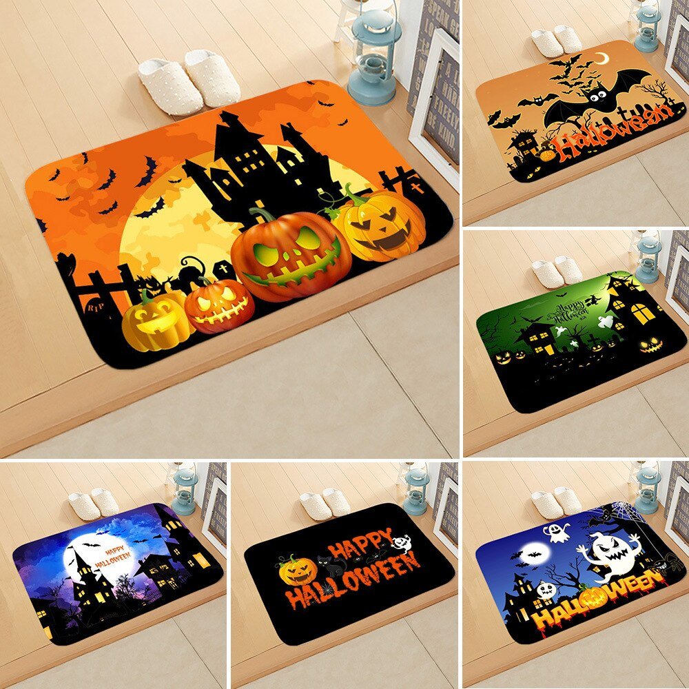 New Halloween and Christmas Decor- Floor Mats- Entrance Mats - Carbone's Marketplace