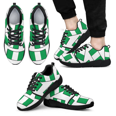 NIGERIA'S PRIDE! NIGERIA'S FLAGSHOE - Men's Athletic Sneaker - Carbone's Marketplace