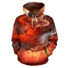 NP Orange Universe Hoodie - Carbone's Marketplace