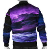 NP Purple Universe Men's Bomber Jacket - Carbone's Marketplace