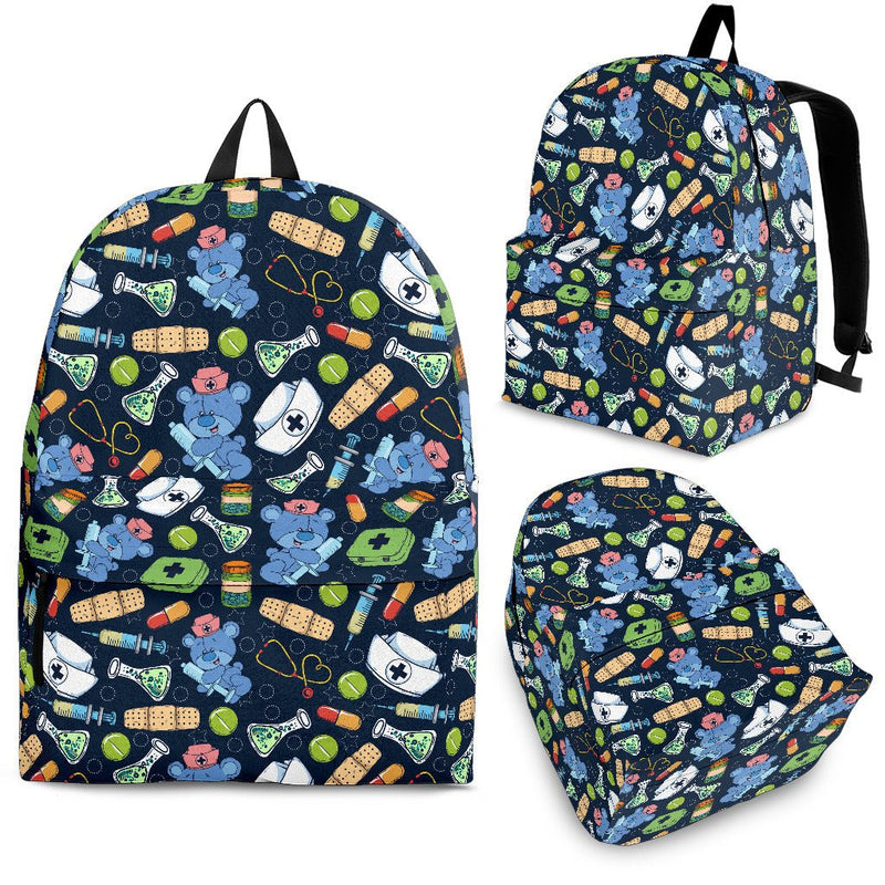 Nurse Doodle Backpack - Carbone&