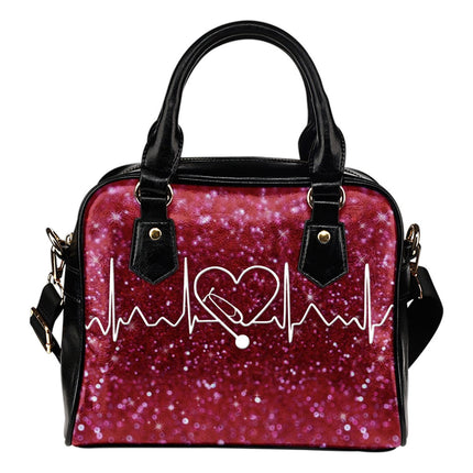 NURSE HEART BEAT HANDBAG - Carbone's Marketplace