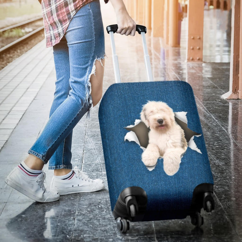 Old English Sheepdog Torn Paper - Carbone's Marketplace