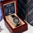Openwork Watch - For Dad My Hero - Carbone's Marketplace