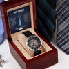 Openwork Watch - For Dad My Hero - Carbone's Marketplace