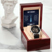 Openwork Watch - For Dad My Hero - Carbone's Marketplace