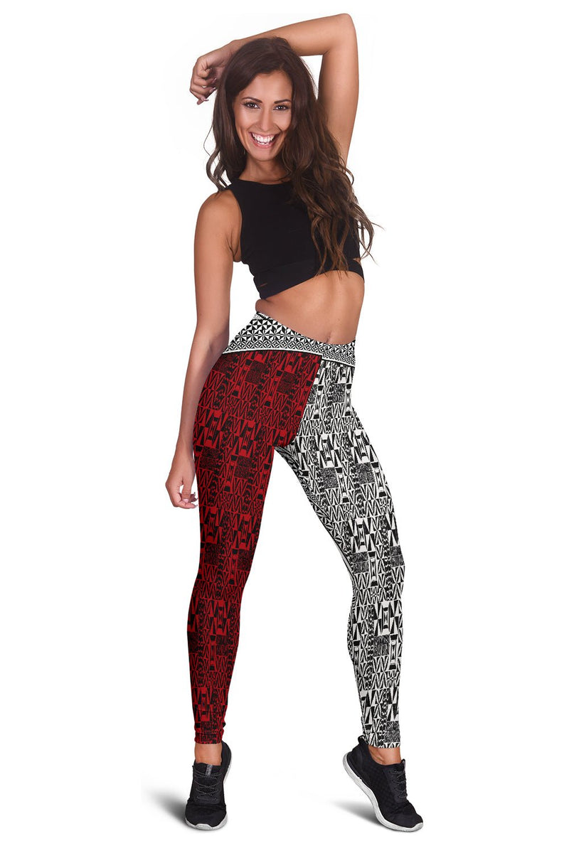 Oriental Leggings - Carbone&