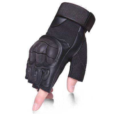 outdoor exercise tactical leather gloves - Carbone's Marketplace