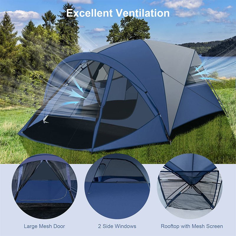 Outdoor Hiking Portable Easy Camping Tent for 3 -5 Person - Carbone's Marketplace