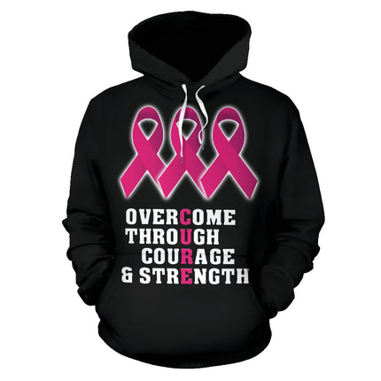 Overcome All Over Hoodie - Carbone's Marketplace