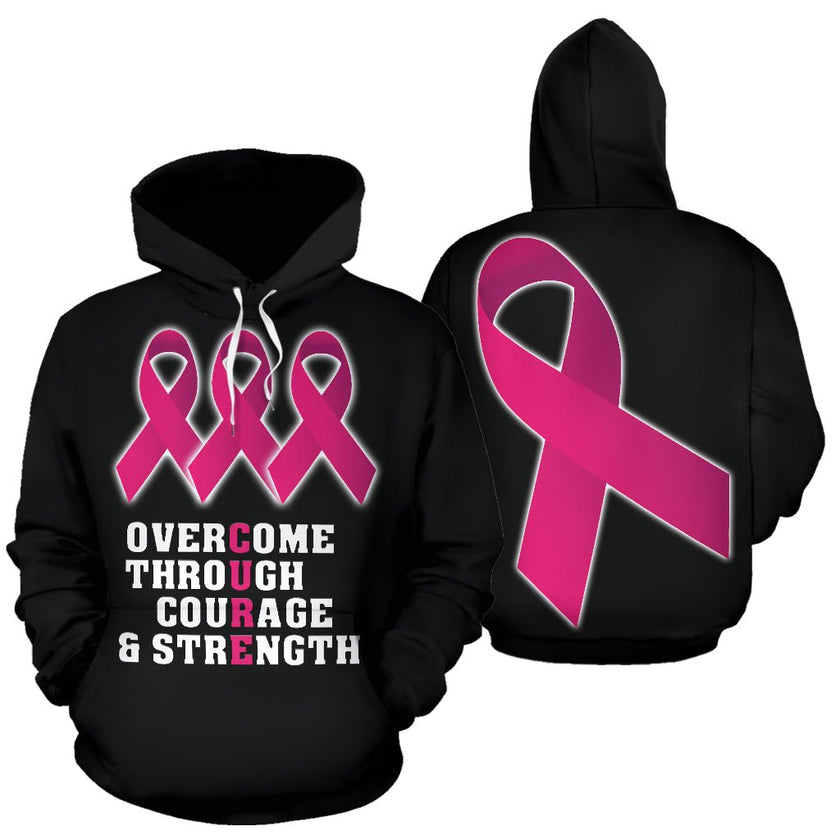 Overcome All Over Hoodie - Carbone's Marketplace