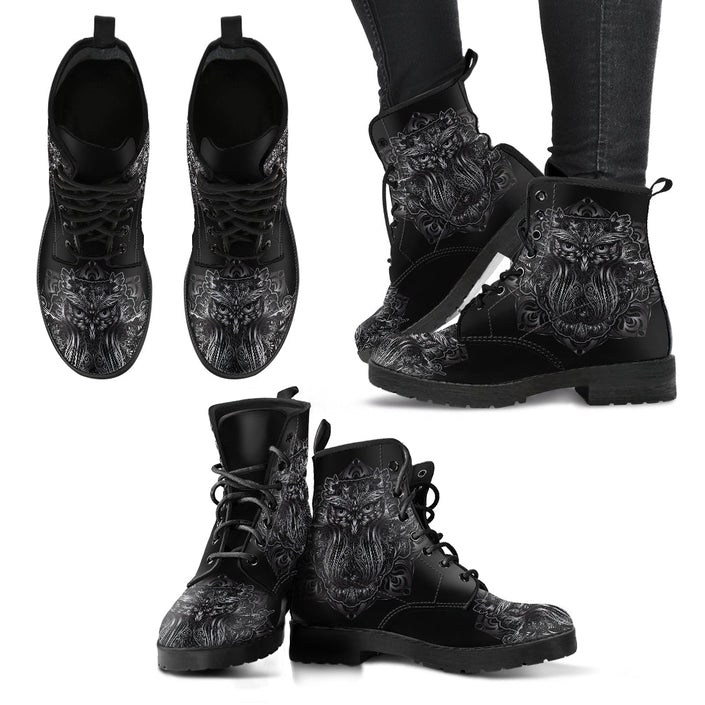 Owl 1 Handcrafted Boots - Carbone's Marketplace