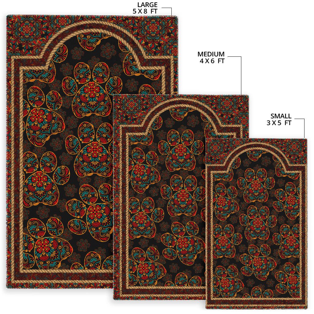 Paw Prints Area Rugs - Carbone's Marketplace