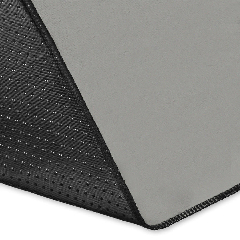 Paw Prints Grey Area Rug - Carbone's Marketplace