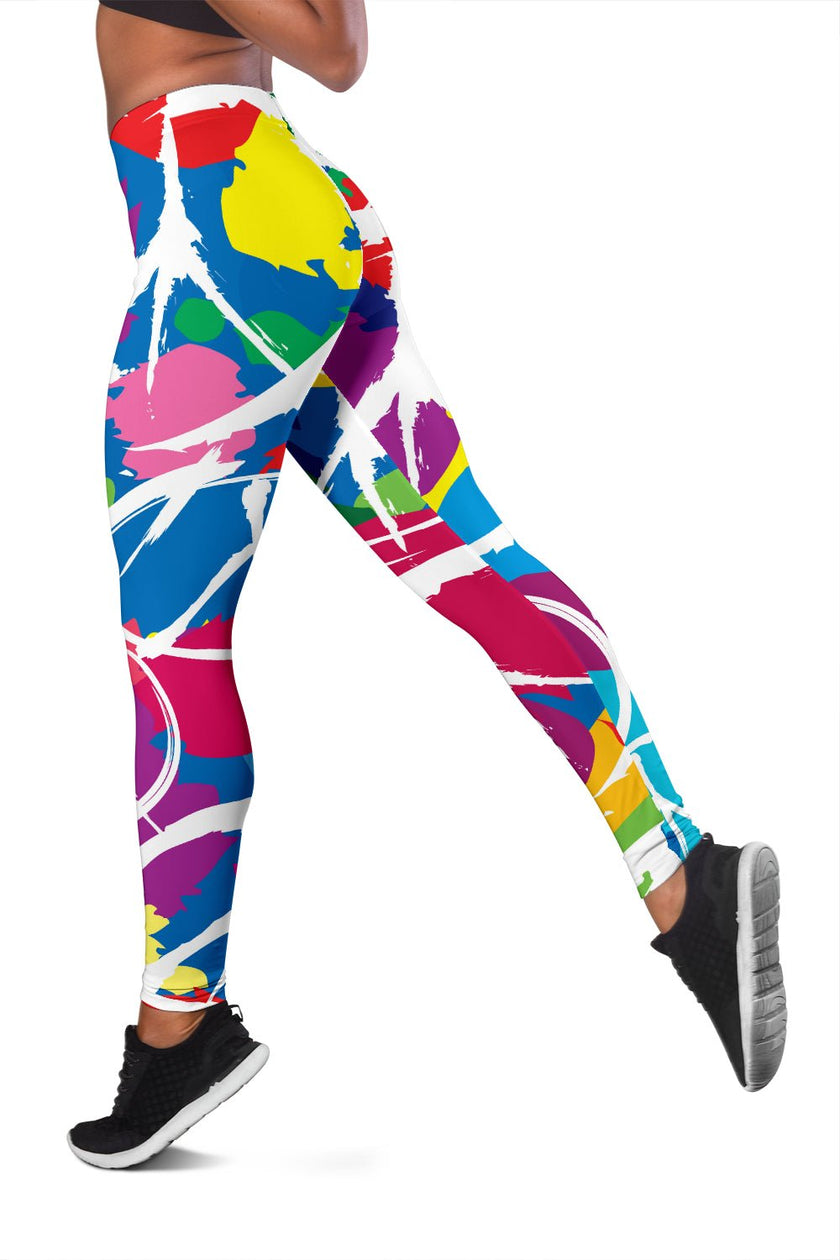 Peace Women's Leggings - Carbone's Marketplace