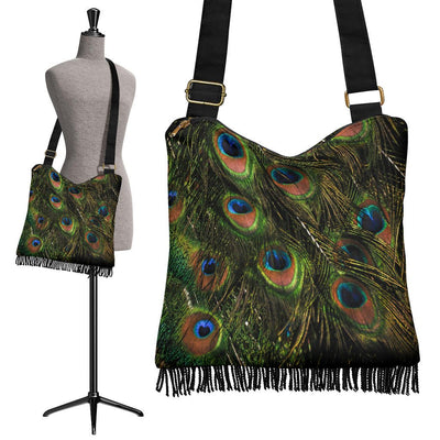 Peacock Crossbody Boho Handbag - Carbone's Marketplace