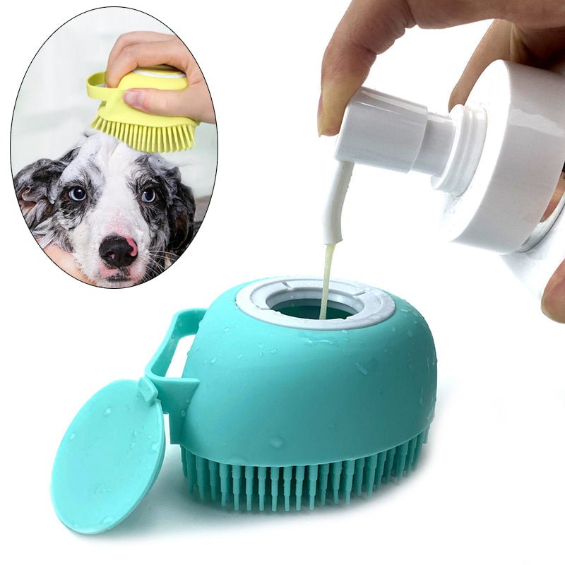 Pet Bath Soft Brush for your Dog - Carbone&