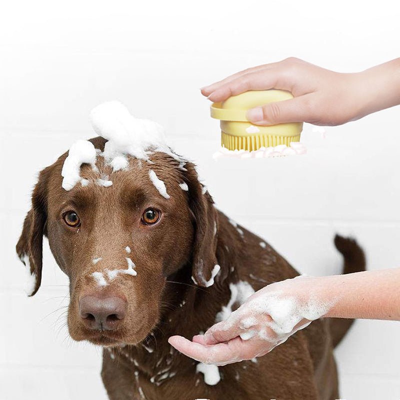 Pet Bath Soft Brush for your Dog - Carbone's Marketplace