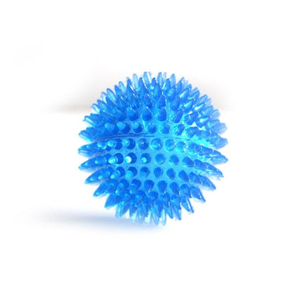 Pet Dog Toys Cat Puppy Sounding Toy Polka Squeaky Tooth Cleaning Ball TPR Training Pet Teeth Chewing Toy Thorn Balls Accessories - Carbone's Marketplace