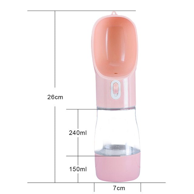 Pet Dog Water Bottle Feeder - Carbone's Marketplace