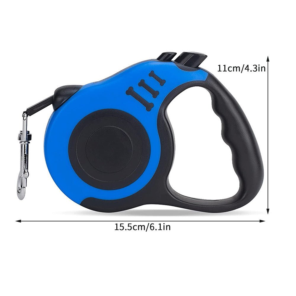 Pet Leash For Dog & Cat; Retractable Dog Leash Automatic Telescopic Tractor Dog Rope For Outdoors; dog leash - Carbone's Marketplace