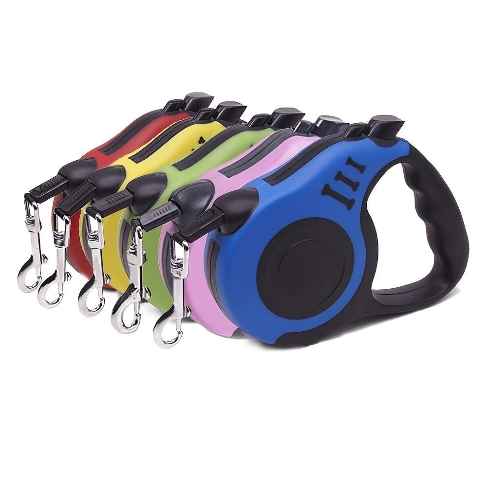 Pet Leash For Dog & Cat; Retractable Dog Leash Automatic Telescopic Tractor Dog Rope For Outdoors; dog leash - Carbone's Marketplace