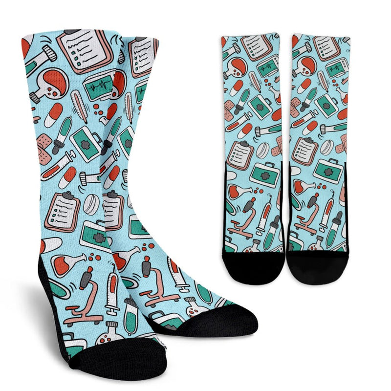 Pharmacy Technician Crew Socks - Carbone&