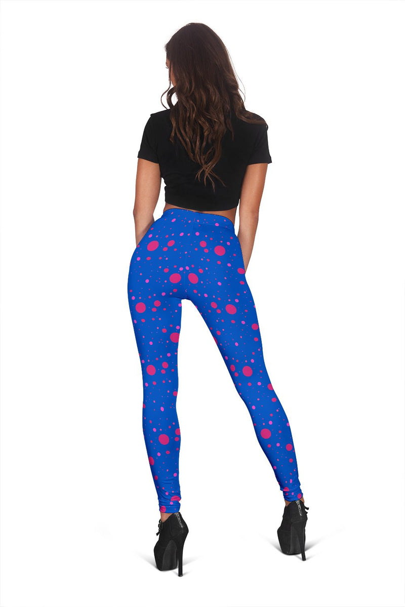 Pink and Blue State of Mind Leggings - Carbone&