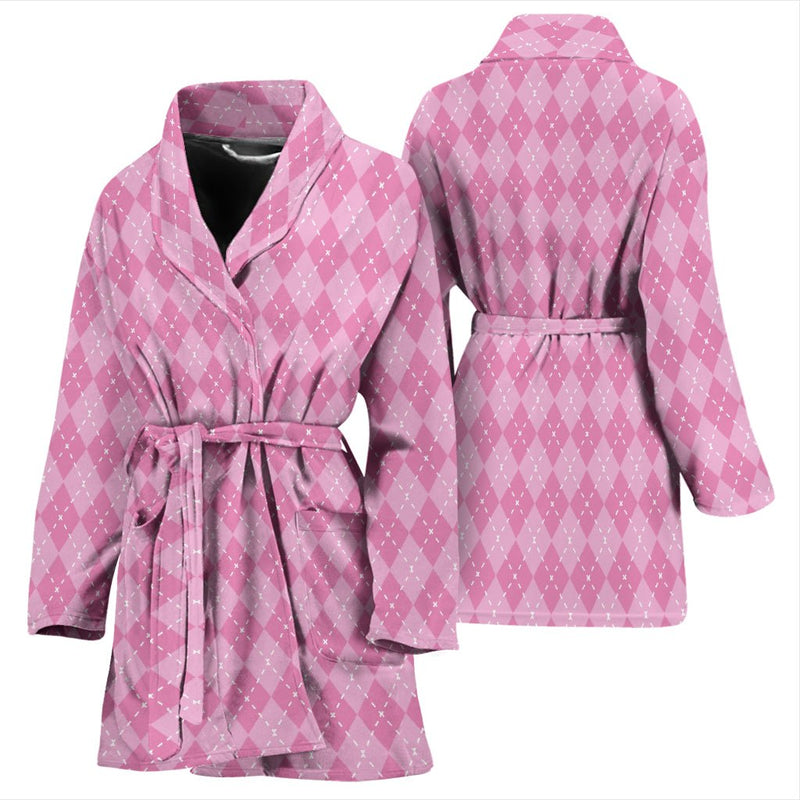 Pink Argyle Women&