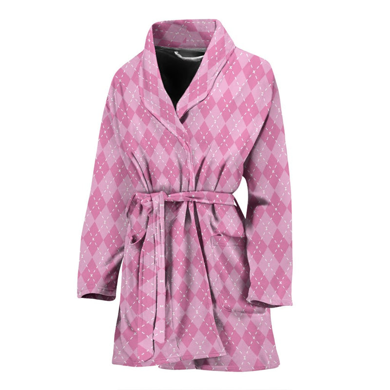 Pink Argyle Women&