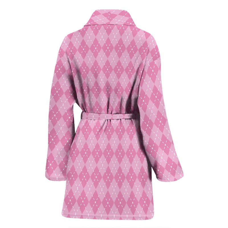 Pink Argyle Women&