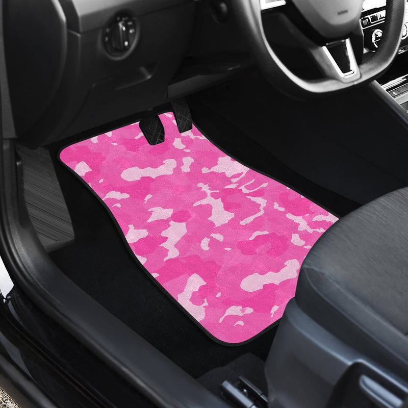 Pink Camouflage Floor Mats - Carbone&