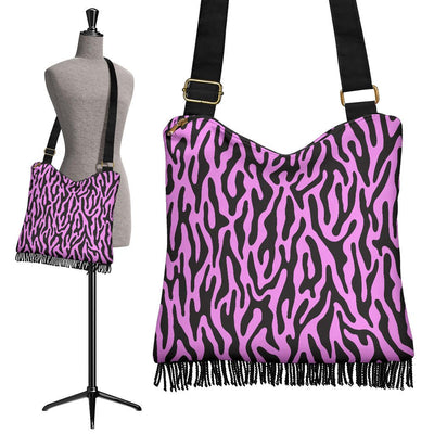 Pink Haze Crossbody Boho Handbag - Carbone's Marketplace