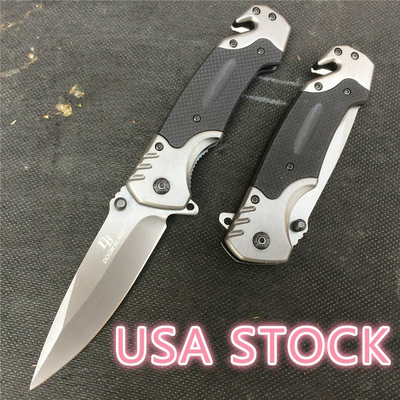 Pocket Folding Hunting Tactical Knife - Carbone&