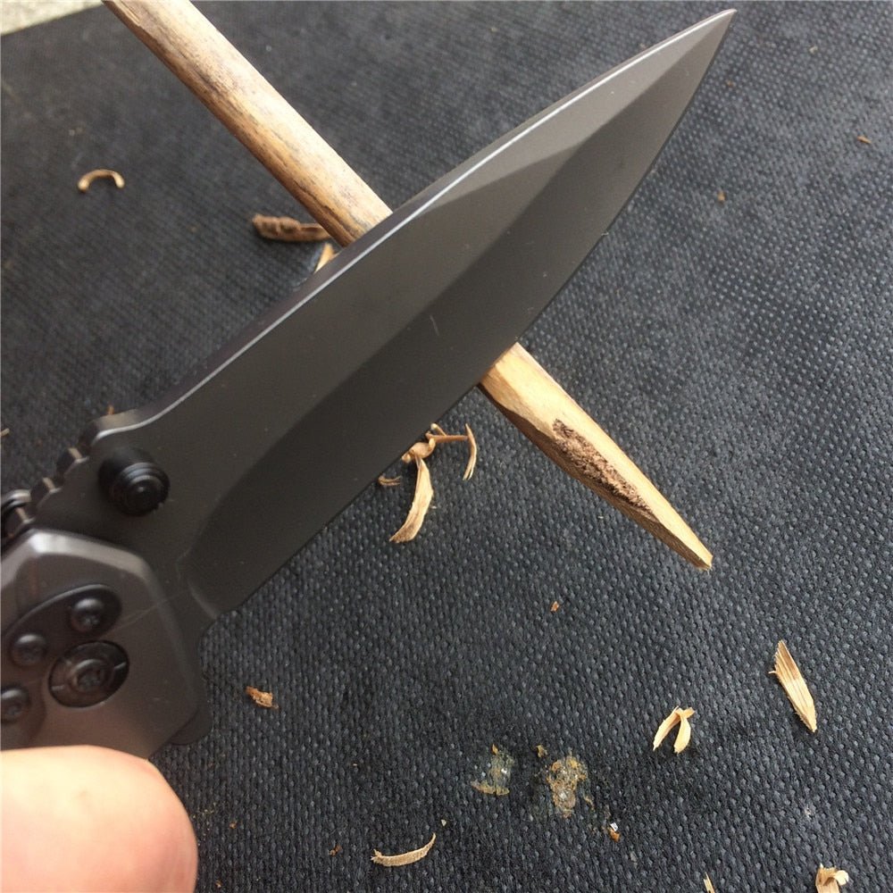 Pocket Folding Hunting Tactical Knife - Carbone's Marketplace