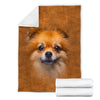 Pomeranian Face Hair Blanket - Carbone's Marketplace