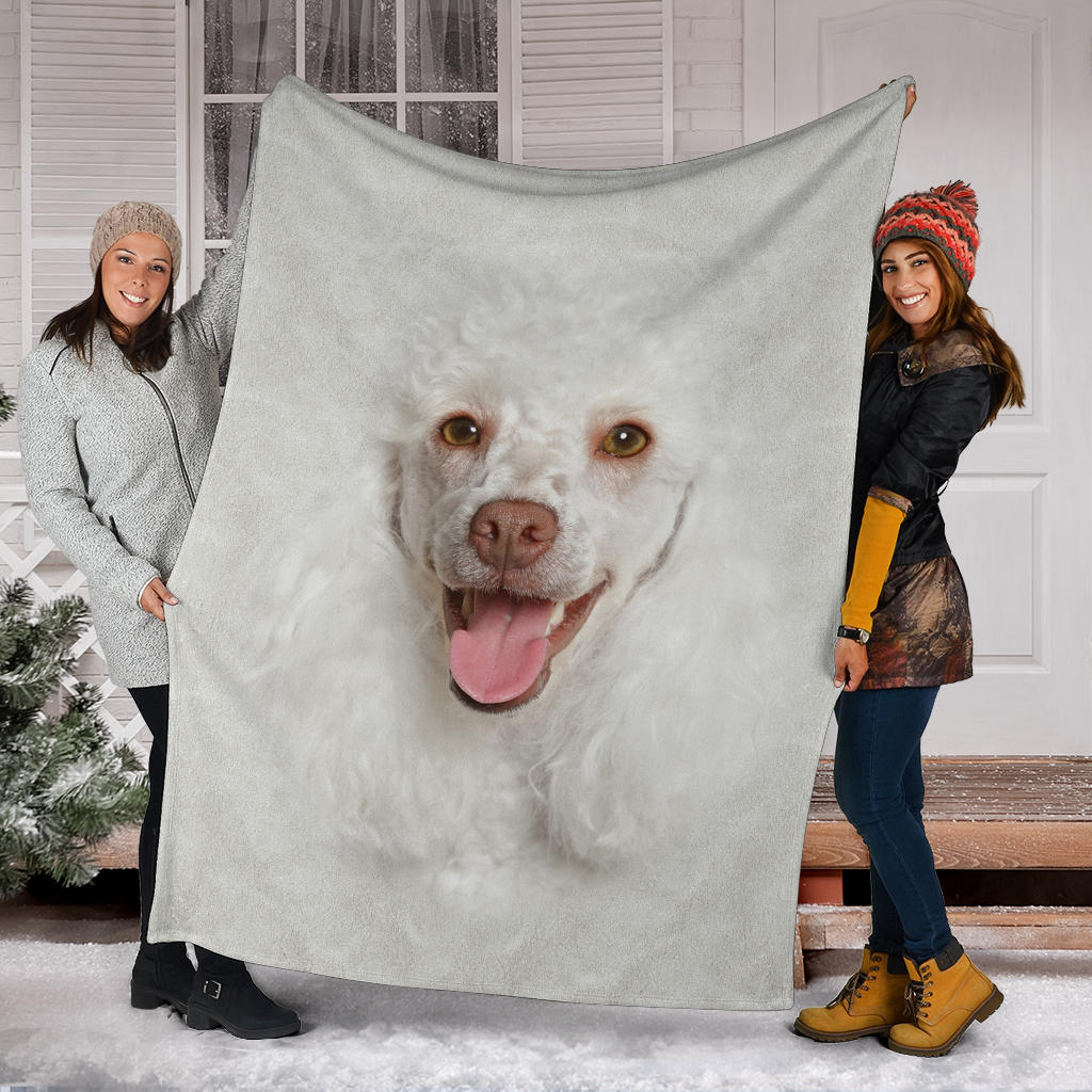 Poodle Face Hair Blanket - Carbone's Marketplace