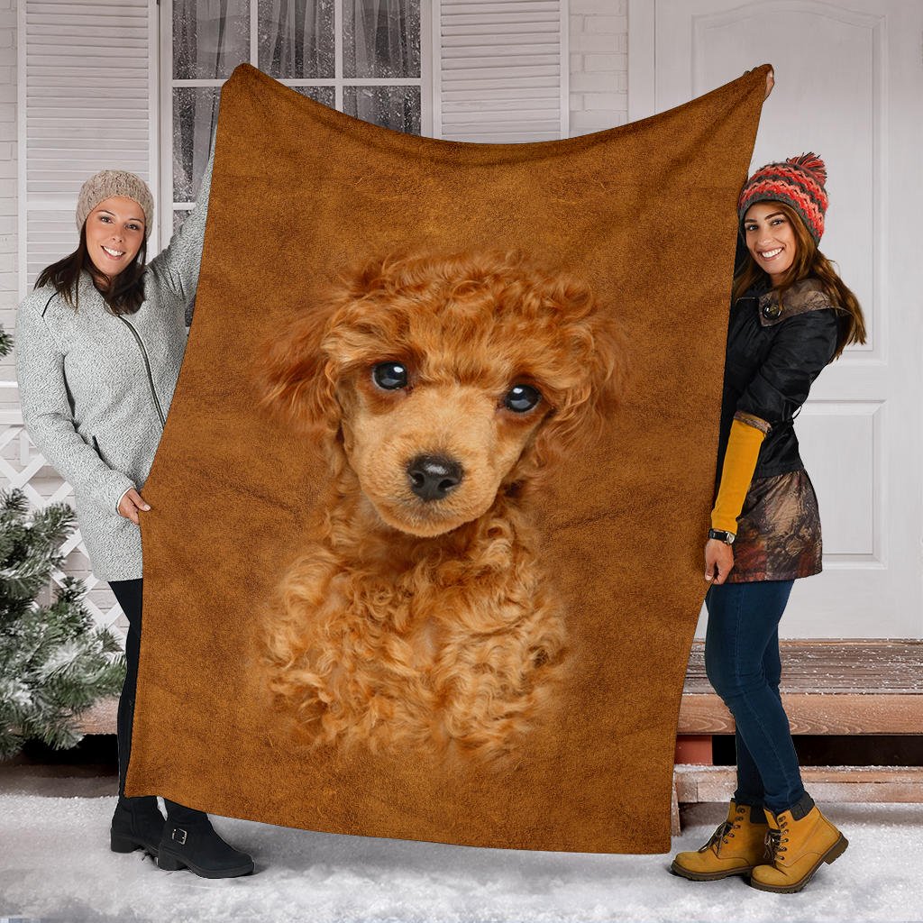 Poodle Face Hair Blanket - Carbone's Marketplace