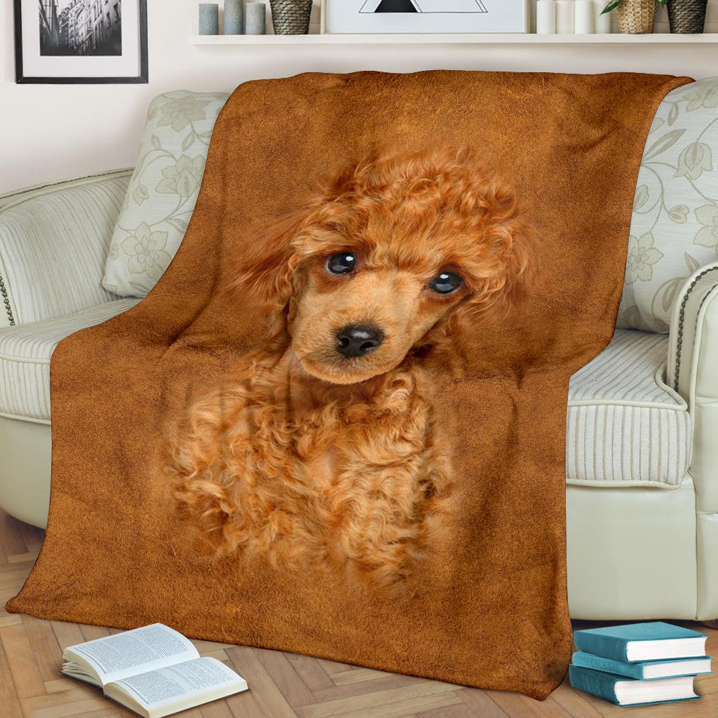 Poodle Face Hair Blanket - Carbone's Marketplace