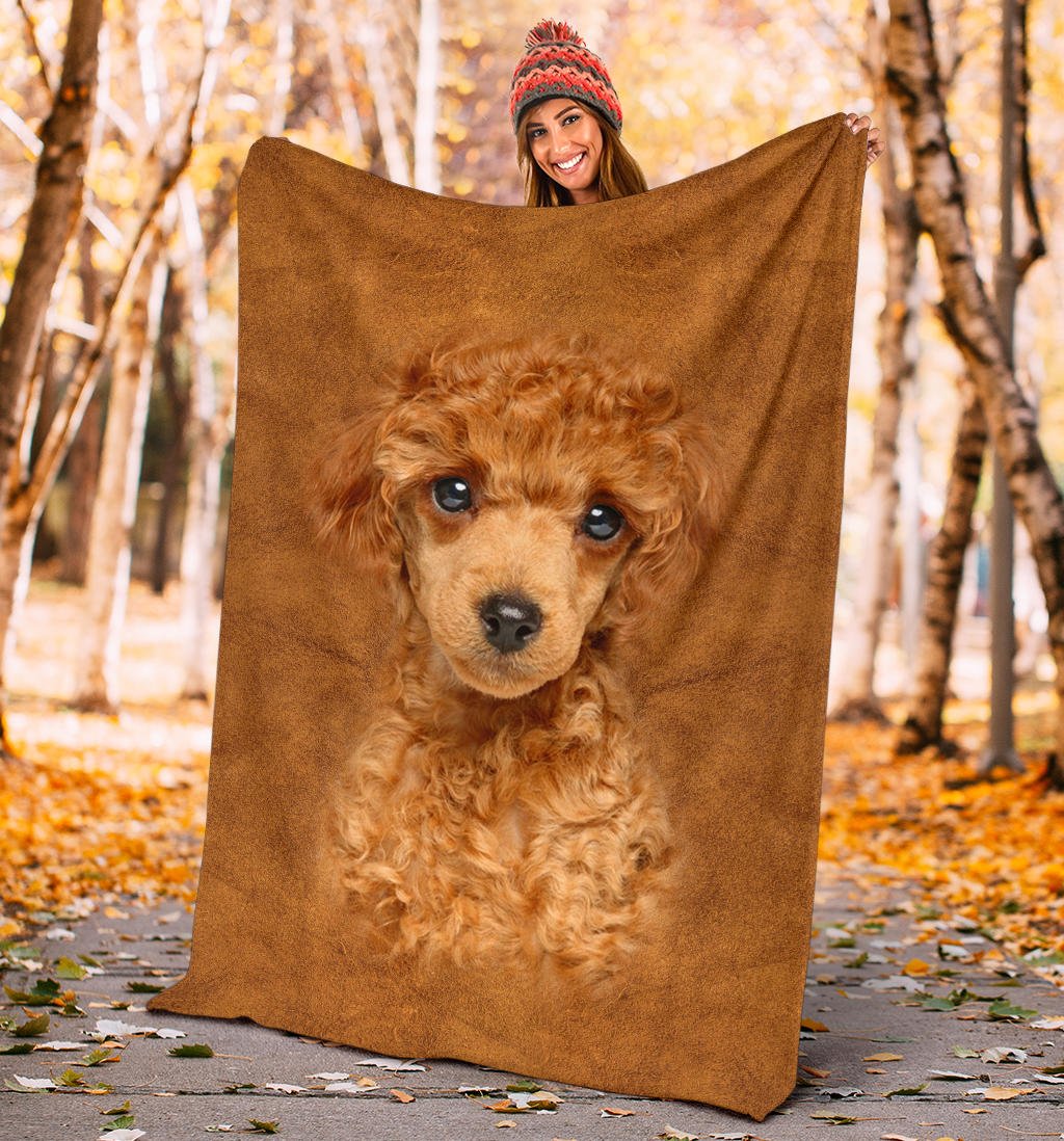 Poodle Face Hair Blanket - Carbone's Marketplace