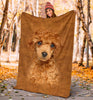 Poodle Face Hair Blanket - Carbone's Marketplace