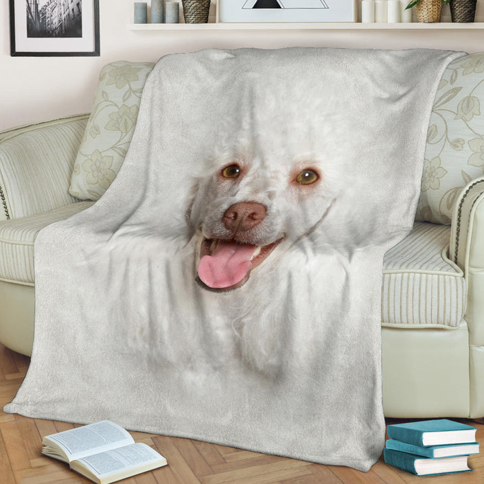 Poodle Face Hair Blanket - Carbone's Marketplace