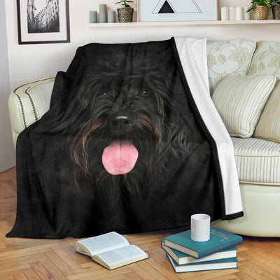 Portuguese Water Dog Face Hair Blanket - Carbone's Marketplace