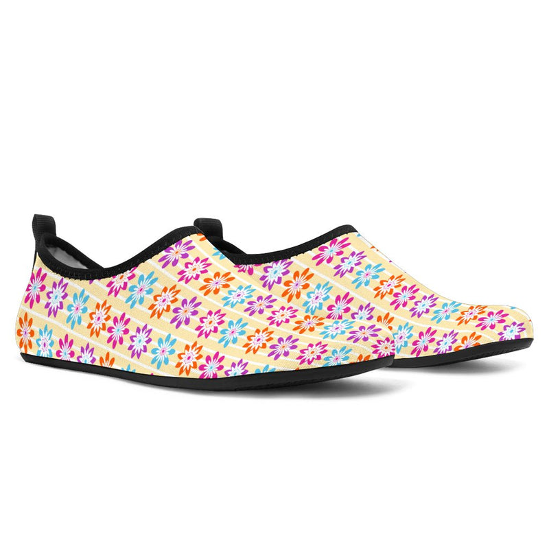 Pretty Blooms Aqua Shoes - Carbone&