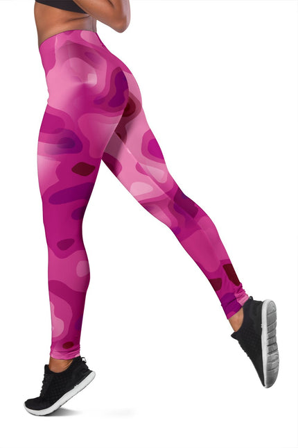 Pretty In Pink Camo Leggings - Carbone's Marketplace